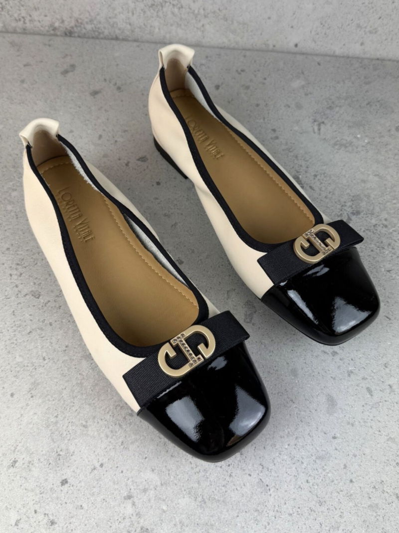 Women's ballerinas with bow - for women who appreciate style