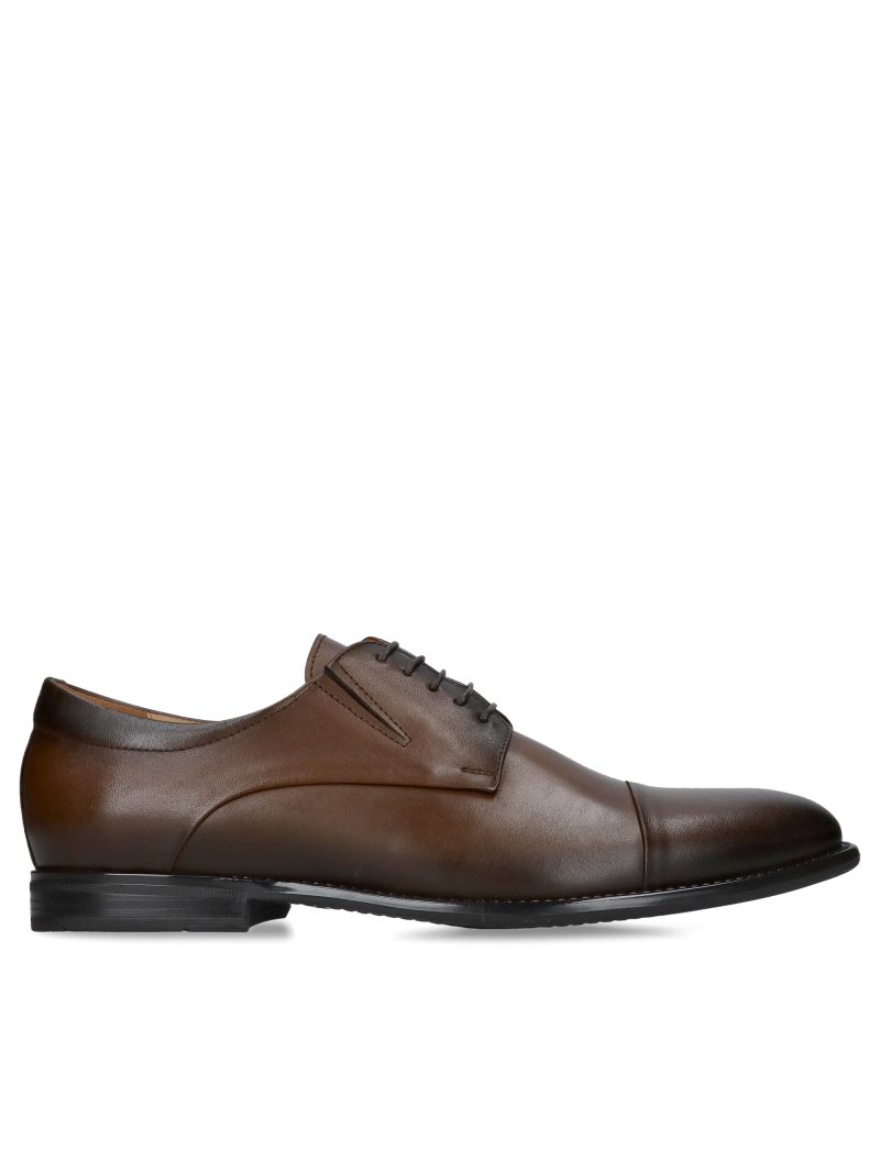 Conhpol men's suit shoes, men's elegant shoes, Polish leather footwear manufacturer, men's leather half shoes, CEX0066-02