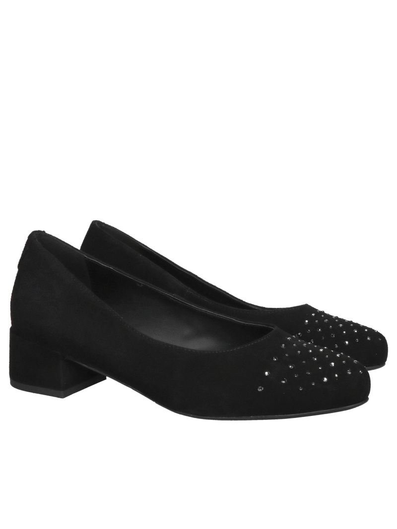 Women's shoes with heels, comfortable pumps for women Conhpol Bis, Polish leather shoes