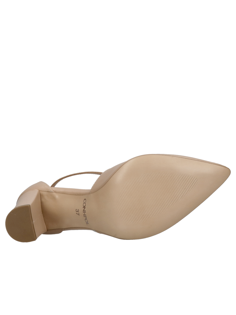 Women's shoes with heels, comfortable pumps for women Conhpol Bis, Polish leather shoes