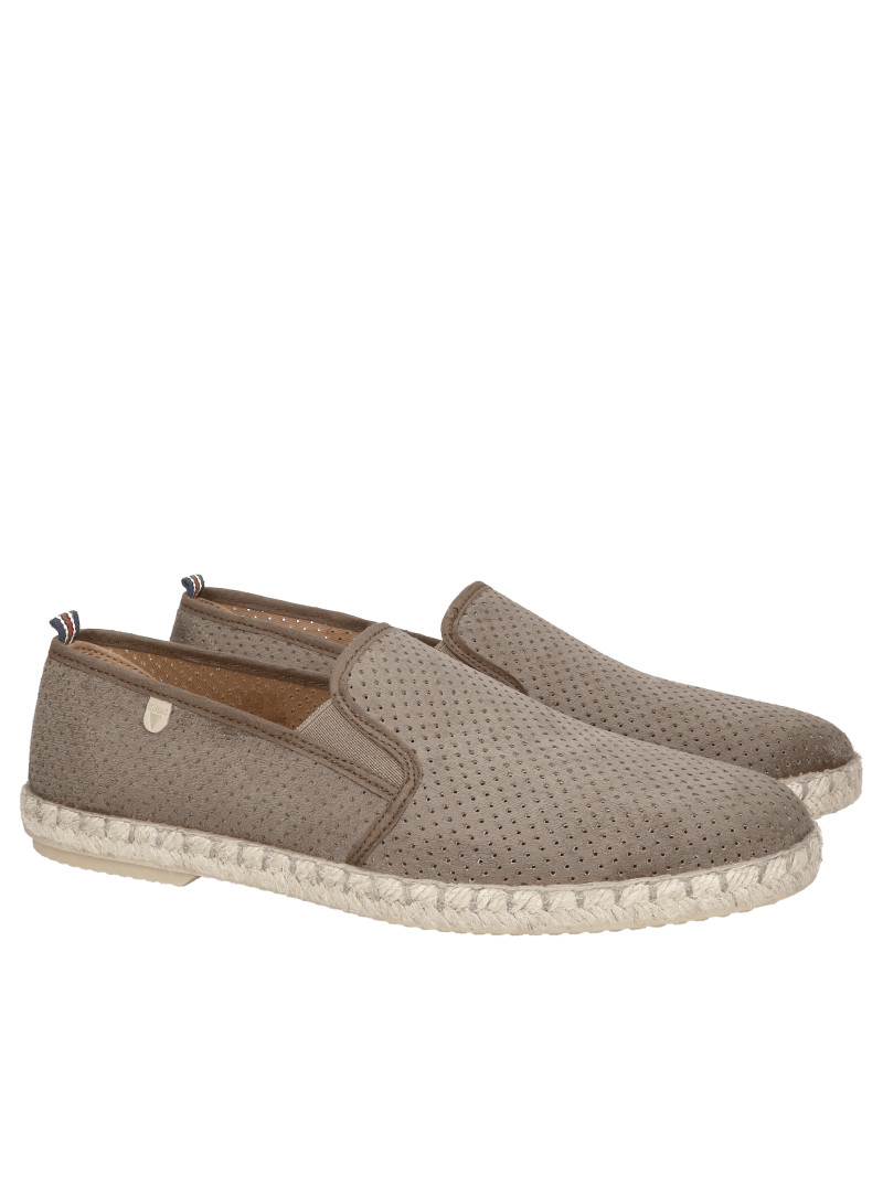 Men's slip-on leather shoes, lightweight and comfortable for summer, Konopka shoes