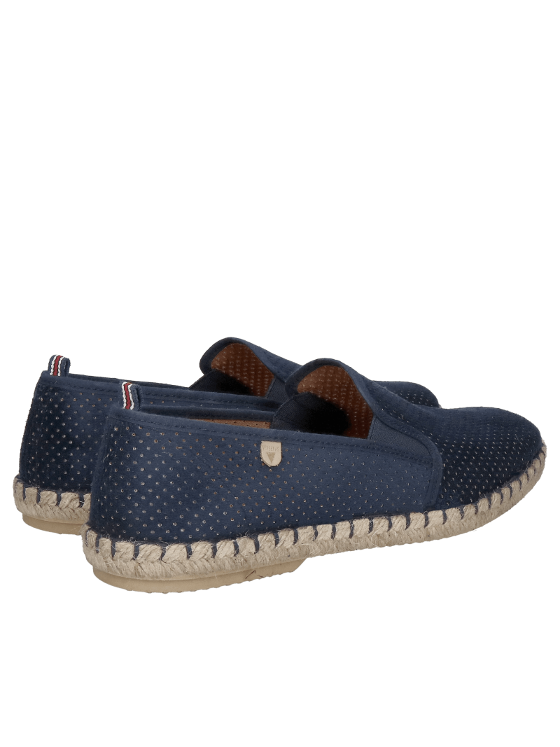 Men's leather espadrilles perfect for travel, beach and city
