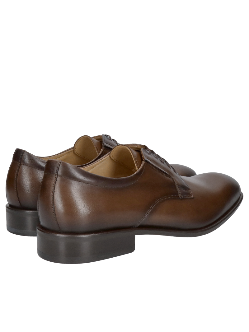 Elegant men's shoes, leather shoes for suit, Polish manufacturer of leather shoes Conhpol