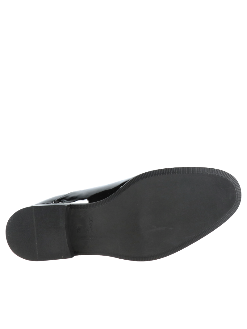 Elevating shoes, elegant men's elevating shoes, Polish manufacturer of leather shoes Conhpol, men's lacquer shoes