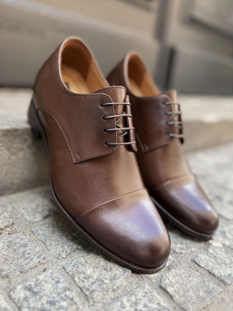 Men's elevator shoes, men's elevator shoes Conhpol, Polish manufacturer of leather footwear