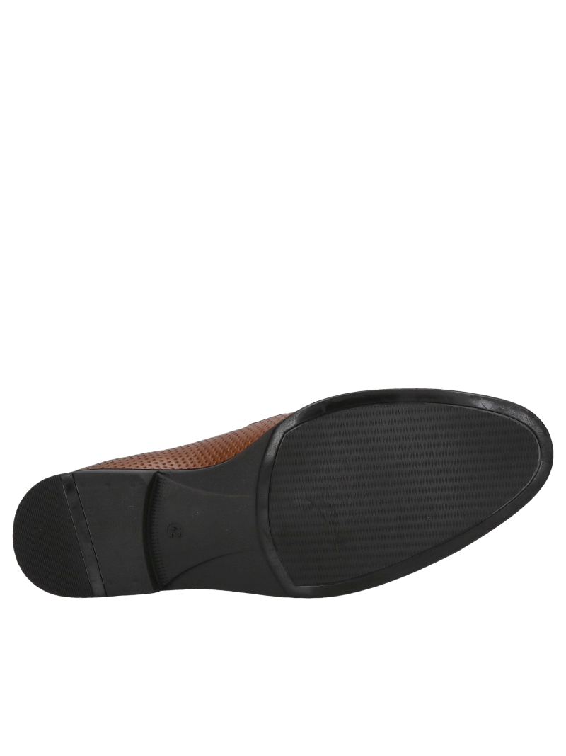 Wide foot shoes, elegant wide foot shoes, men's derby, Polish Conhpol leather shoes, men's summer shoes