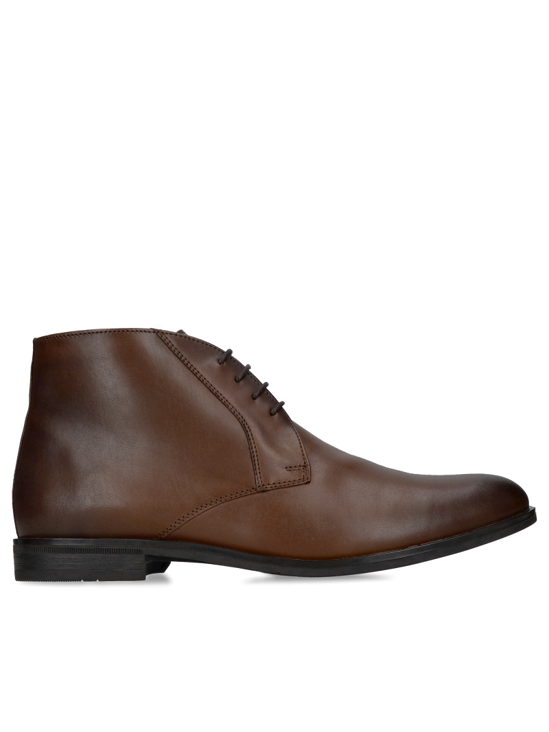 Men's boots, men's winter boots elegant insulated Conhpol, men's lace-up boots, Konopka Shoes