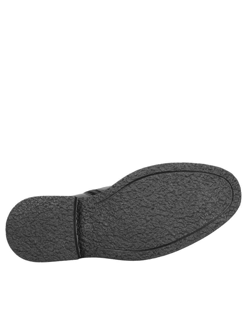 Men's leather boots, men's winter boots black, men's winter boots elegant insulated Conhpol