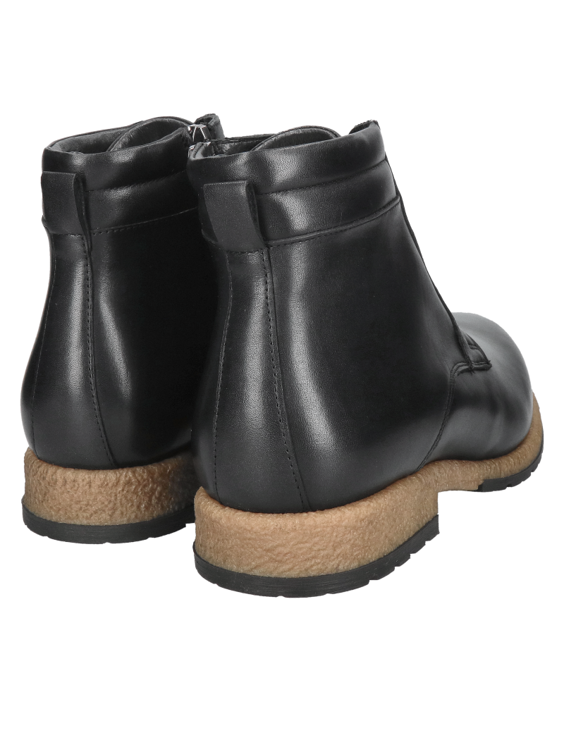 Men's winter boots, men's lace-up boots, boots with natural fur Conhpol, Konopka Shoes