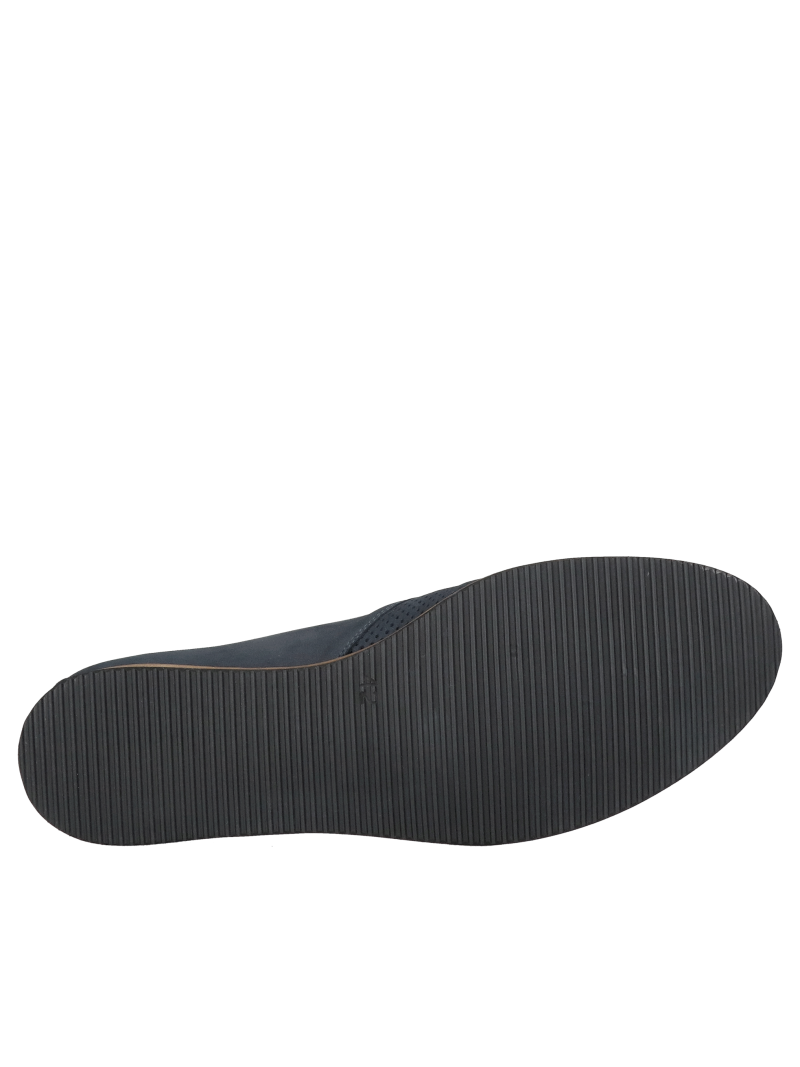 Lightweight and comfortable men's shoes, perforated and breathable, natural leather, Polish production by Conhpol