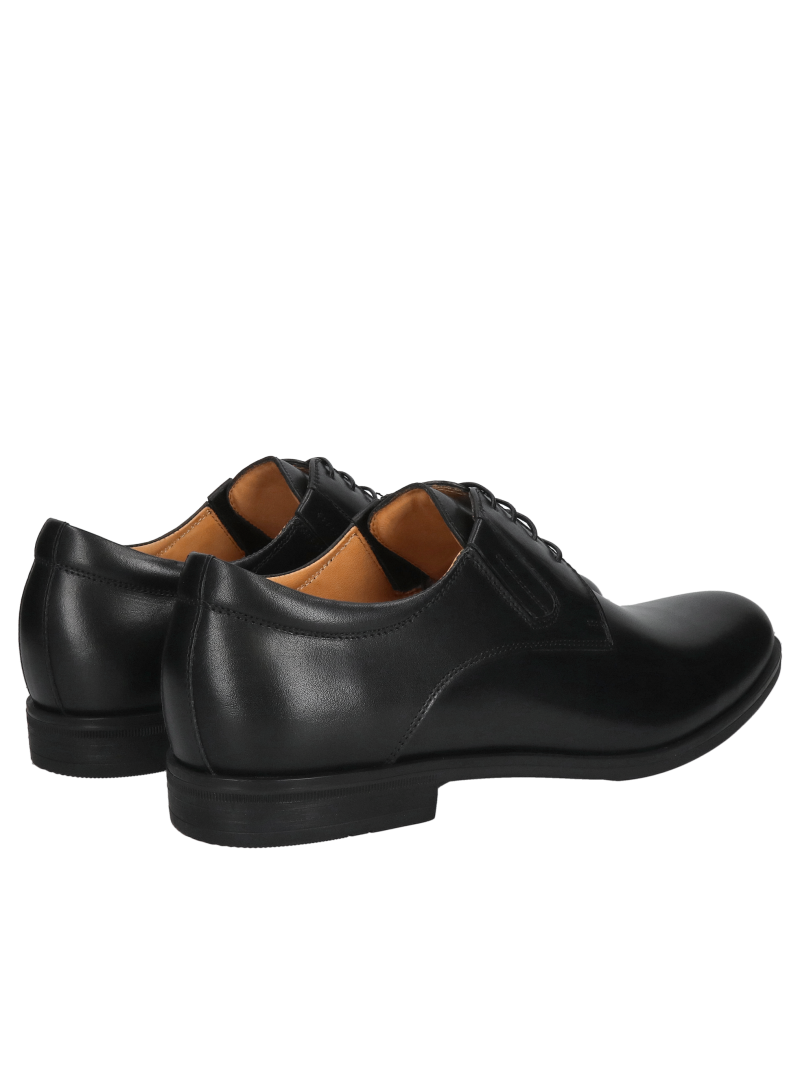 Elegant men's shoes made of natural leather, shoes for a suit