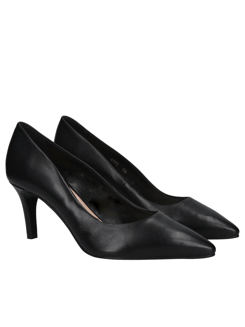 Women's pumps, low heels, elegant women's pumps, Konopka Shoes
