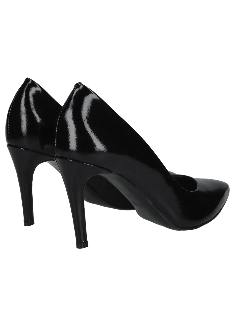 Women's black stilettos, comfortable women's pumps Conhpol Bis, Konopka Shoes