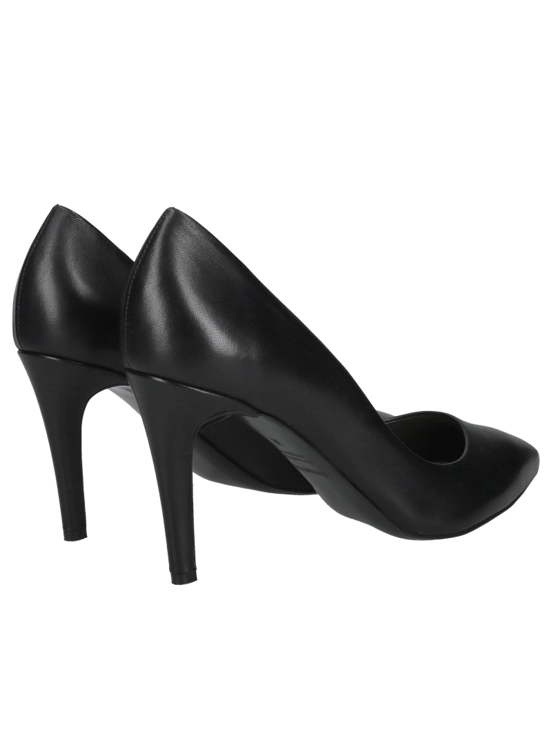 Women's black high heels, comfortable women's pumps by Conhpol Bis