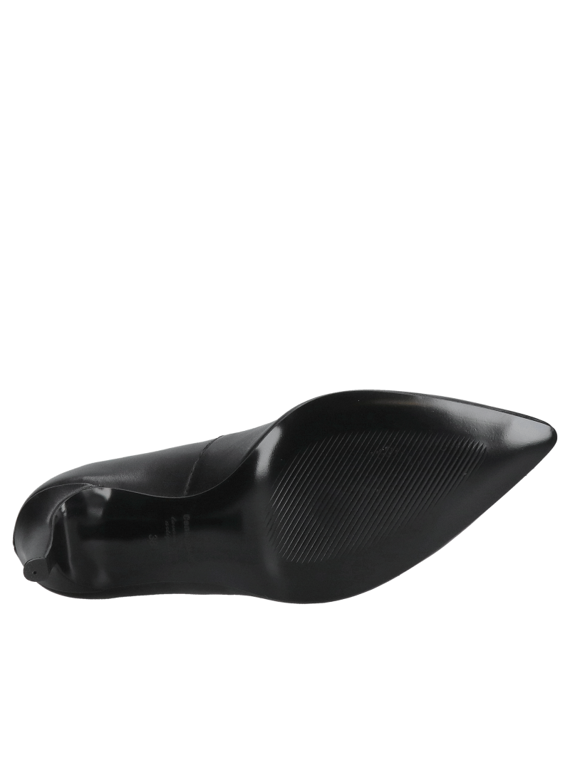 Women's black high heels, comfortable women's pumps by Conhpol Bis