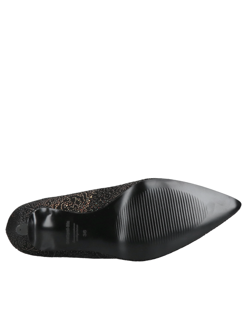 Women's low heel stilettos, elegant women's pumps Conhpol Bis, Konopka Shoes