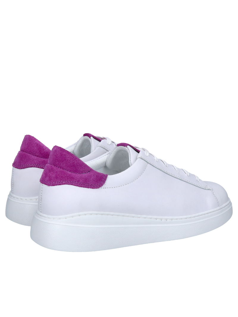 Colorful women's sneakers, original natural leather that changes color outdoors thanks to UV rays