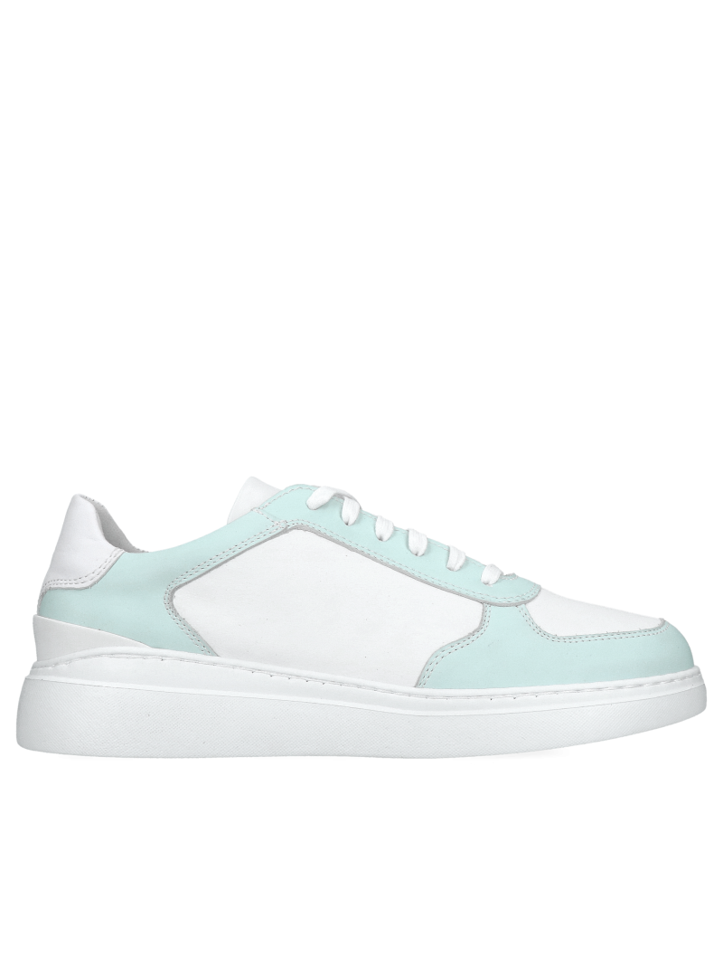 Colorful women's sneakers, original natural leather that changes color outdoors thanks to UV rays