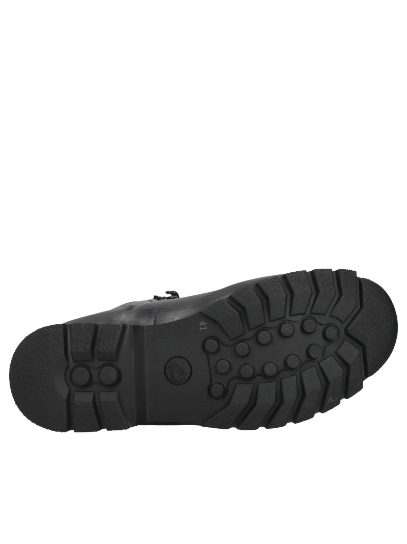 Men's black winter shoes, Conhpol men's lace-up boots, winter boots, Konopka Shoes