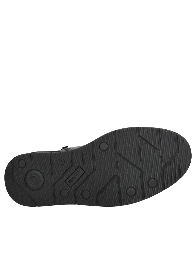 Sneaker boots, Conhpol men's lace-up boots made of natural leather