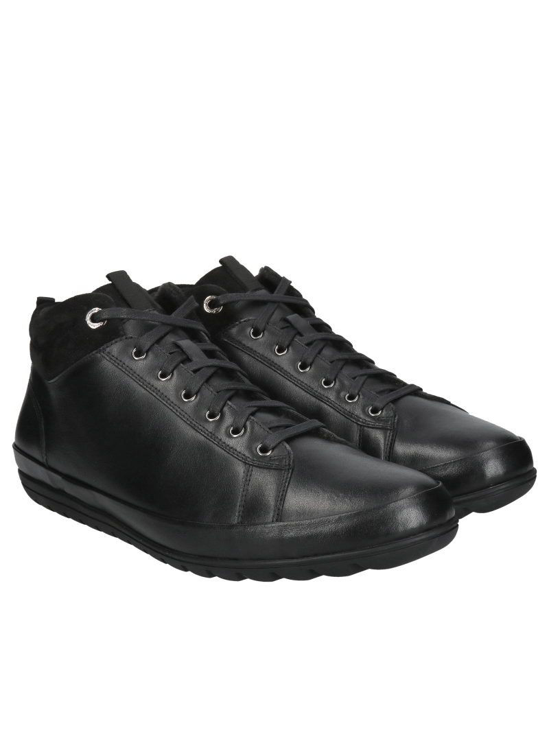 Warm men's winter boots, Conhpol men's leather boots, high cushioning and soft HOVERCRAFT sole