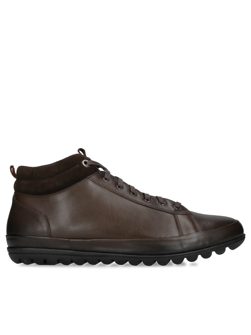 Men's insulated winter boots, men's lace-up boots, Conhpol men's boots, high cushioning and soft HOVERCRAFT sole, Konopka Shoes