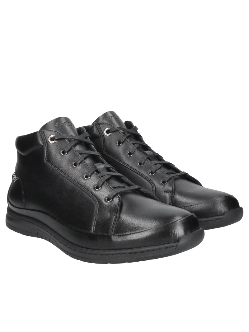 Men's insulated winter boots, men's lace-up boots, Conhpol men's boots