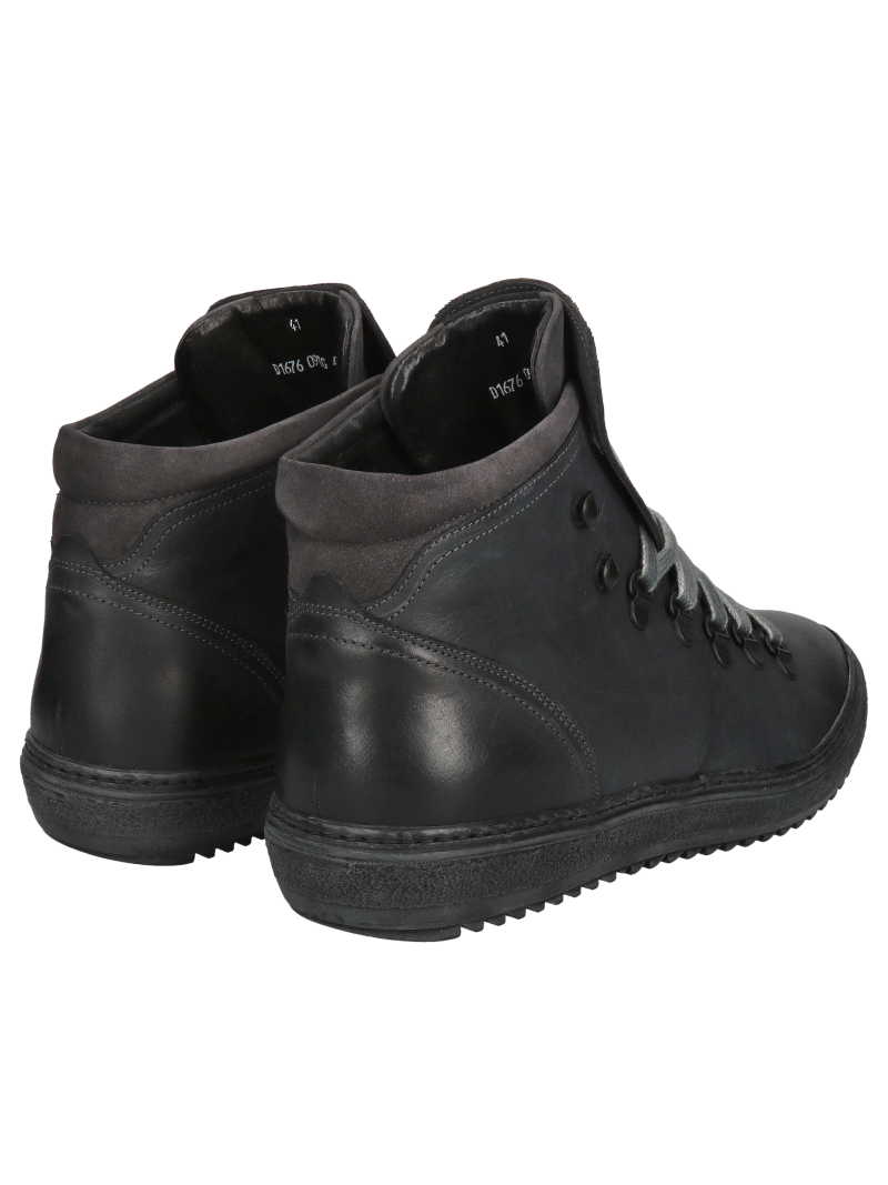 Warm men's winter boots, winter boots without zippers Conhpol