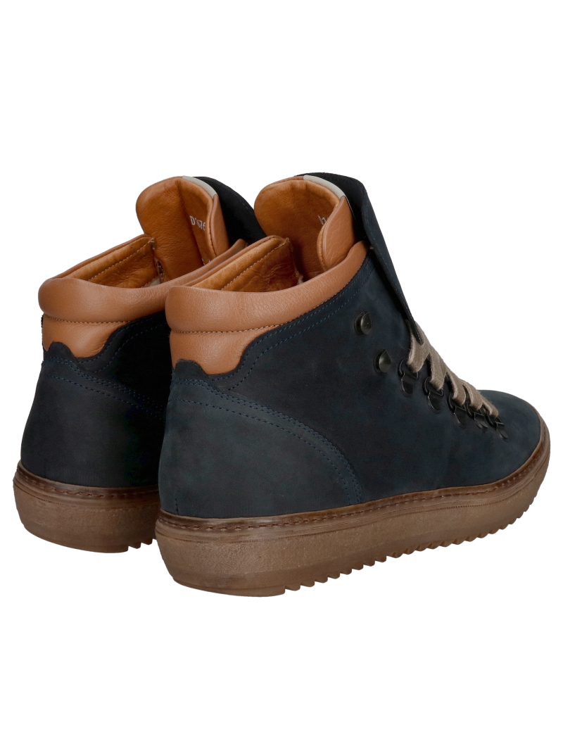 Men's suede boots, men's insulated winter boots without zippers, Konopka Shoes