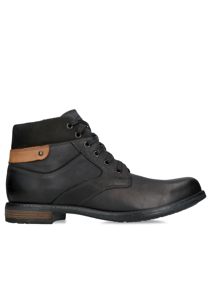 Men's lace-up boots, Conhpol men's boots, men's lace-up boots