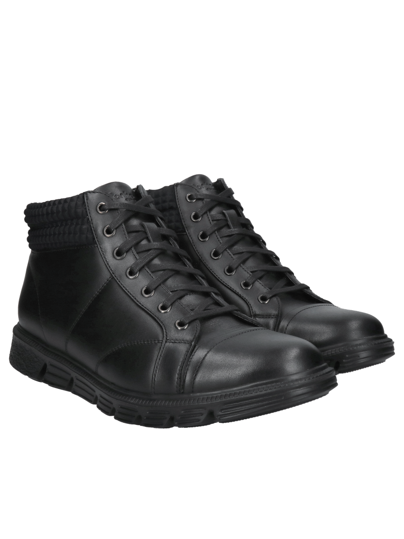 Men's insulated winter sports shoes, Conhpol men's leather boots