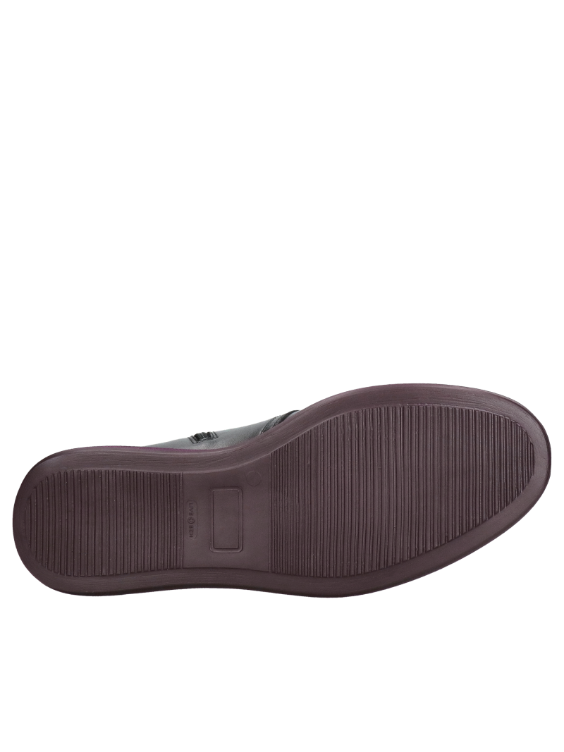 Men's black winter shoes, Conhpol men's lace-up boots, men's lace-up boots, Konopka Shoes