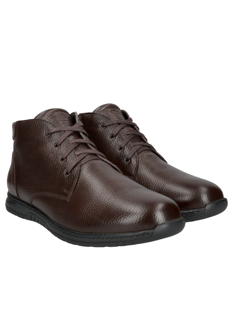 Men's winter shoes, men's insulated winter boots, Conhpol men's lace-up boots