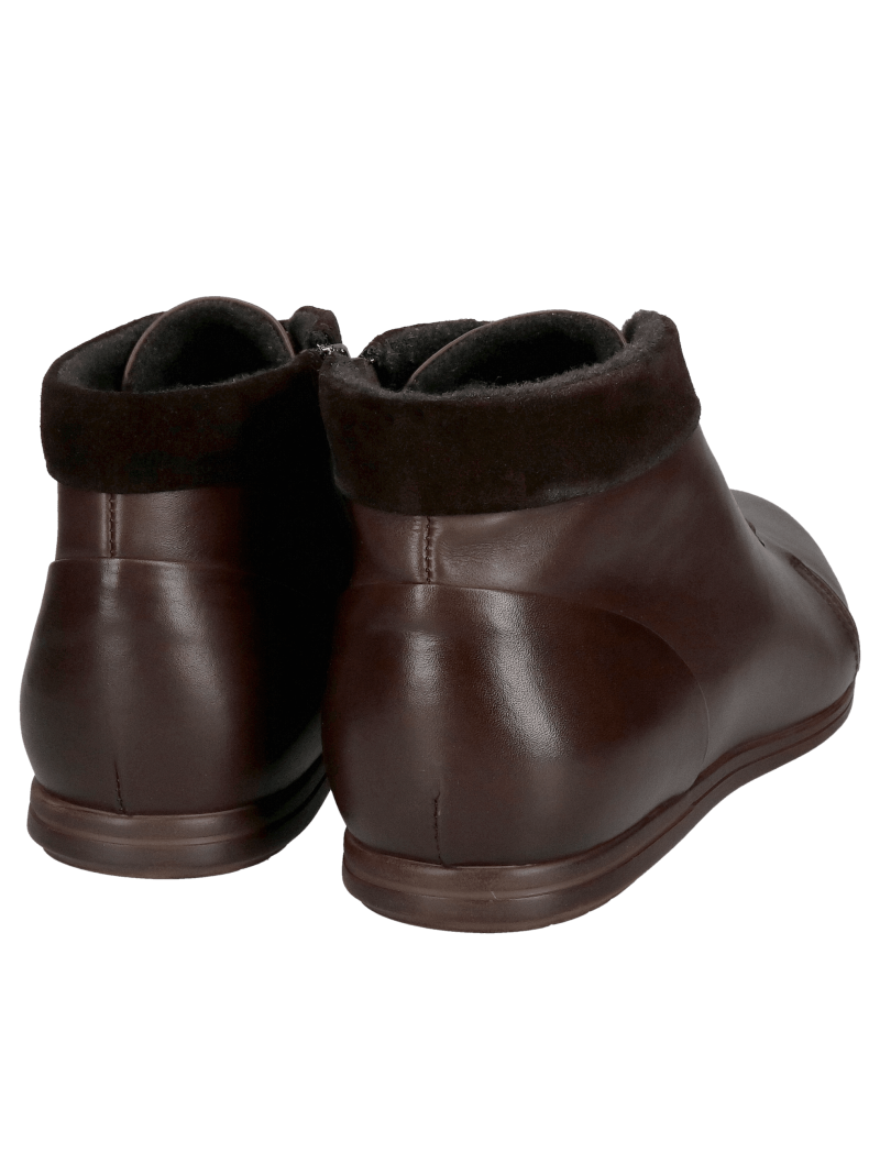 Men's winter shoes, insulated men's winter boots, Conhpol lace-up boots