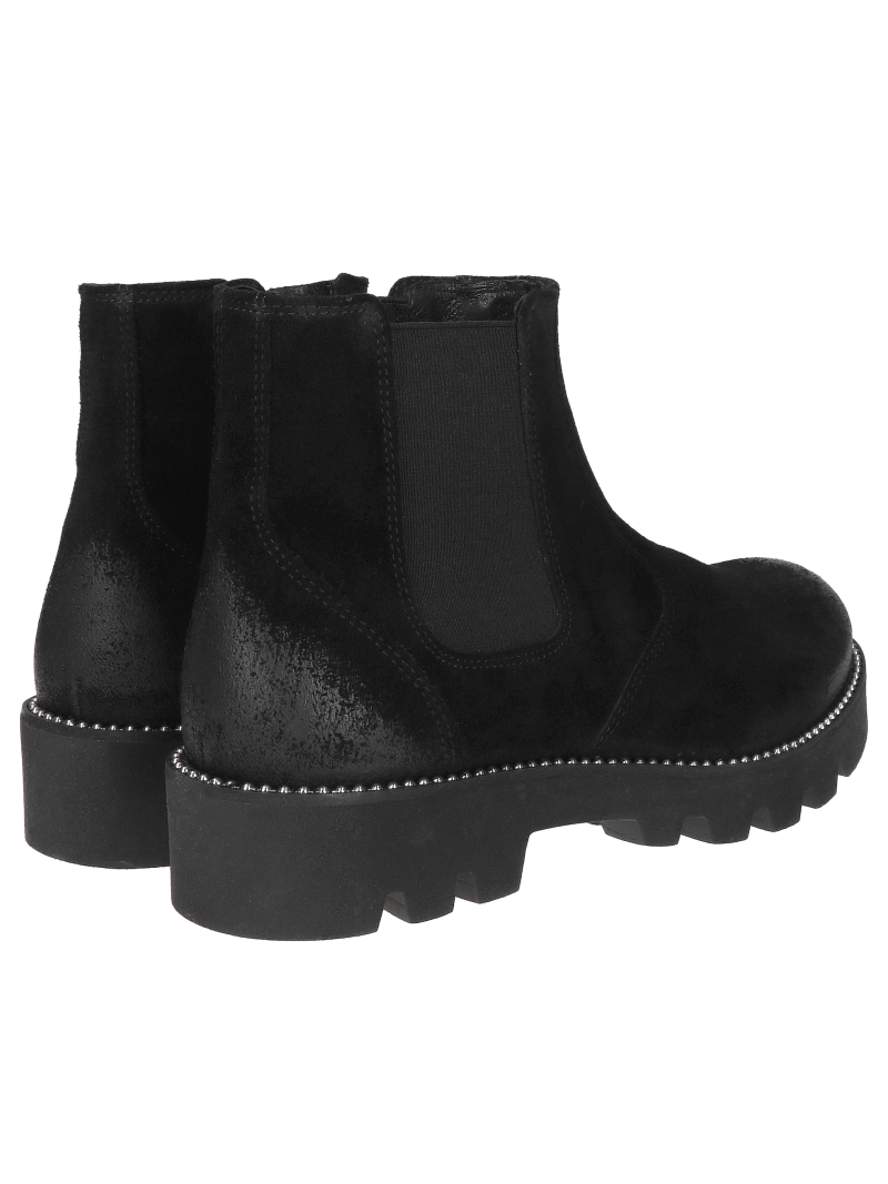 Women's ankle boots with thick soles, women's leather ankle boots