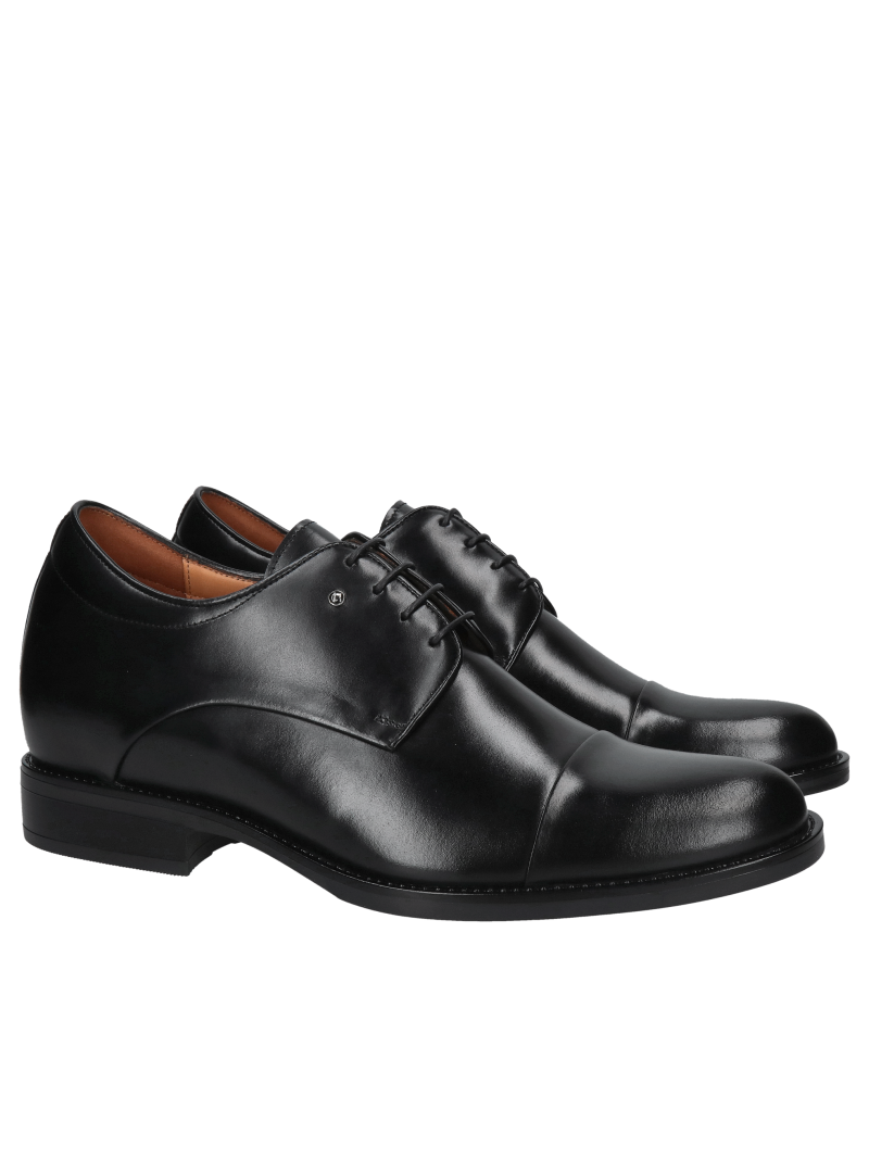 Men's elevator shoes, men's derbies, Polish leather shoe manufacturer Conhpol, men's dress shoes, Konopka Shoes