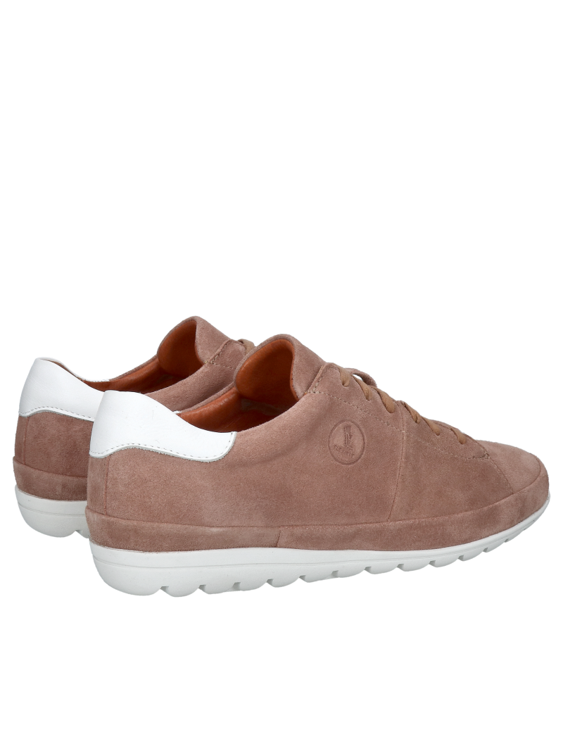 Comfortable and soft women's lace-up shoes, cushioning on a light and soft sole