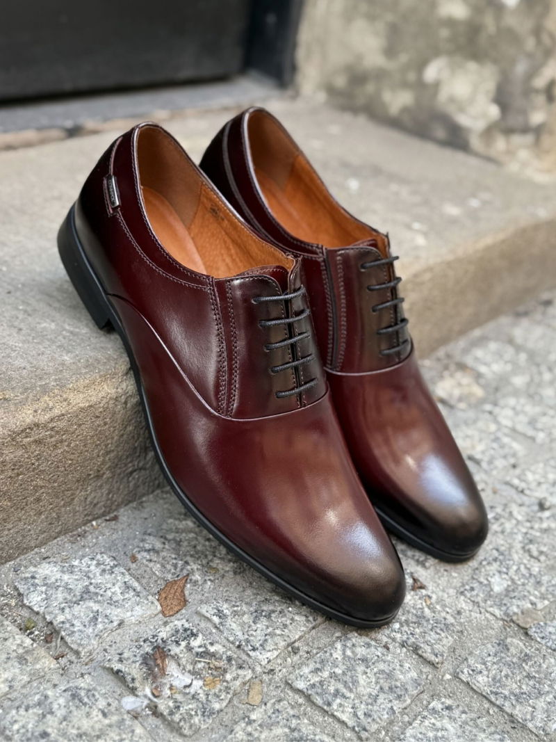 Men's formal shoes, oxford, limited edition, handcrafted, Conhpol, Konopka shoes