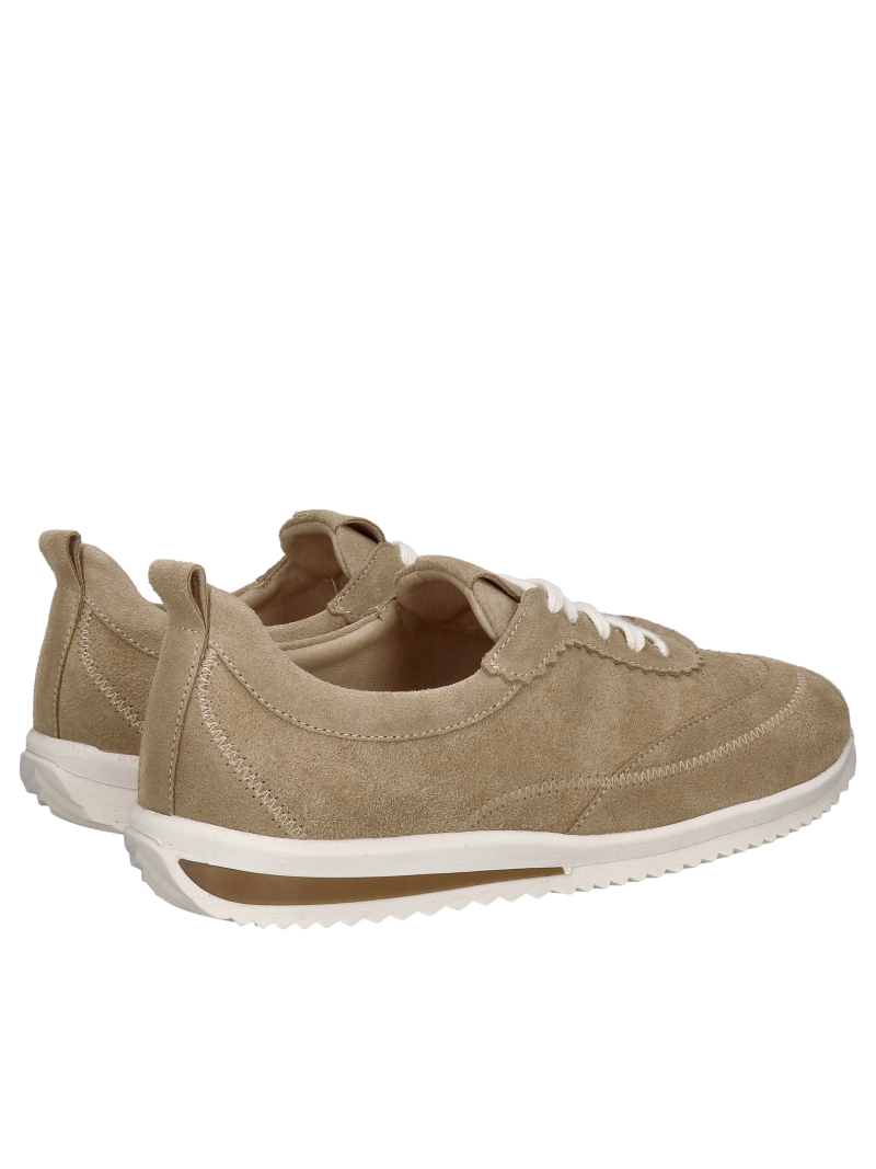 Comfortable women's sneakers in suede leather - soft and comfortable