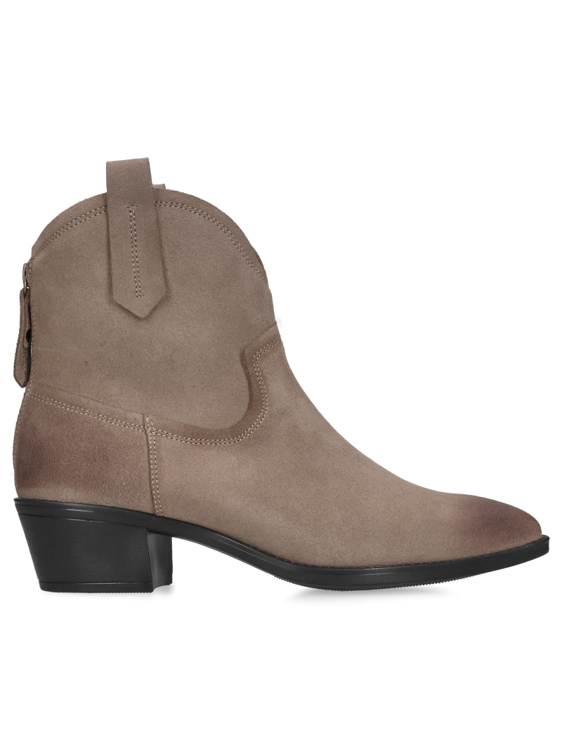 Women's suede cowboy boots, comfortable women's fall shoes