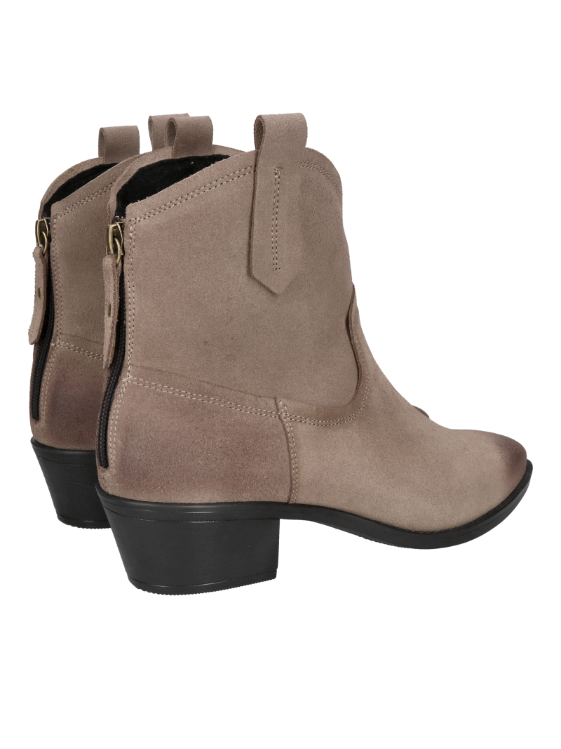 Women's suede cowboy boots, comfortable women's fall shoes