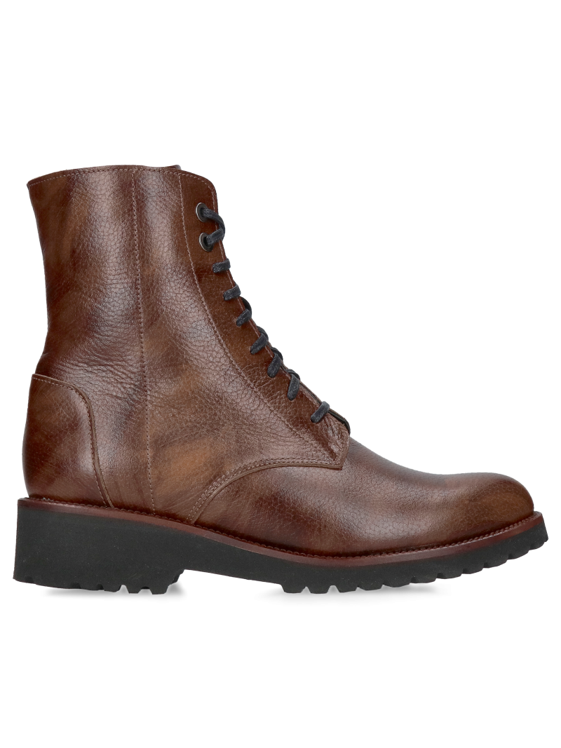 Women's winter boots, classic lace-up, comfortable and soft