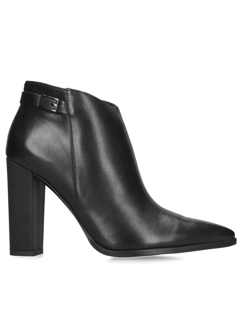 Women's high-heeled pointed-toe ankle boots, Polish footwear manufacturer Conhpol