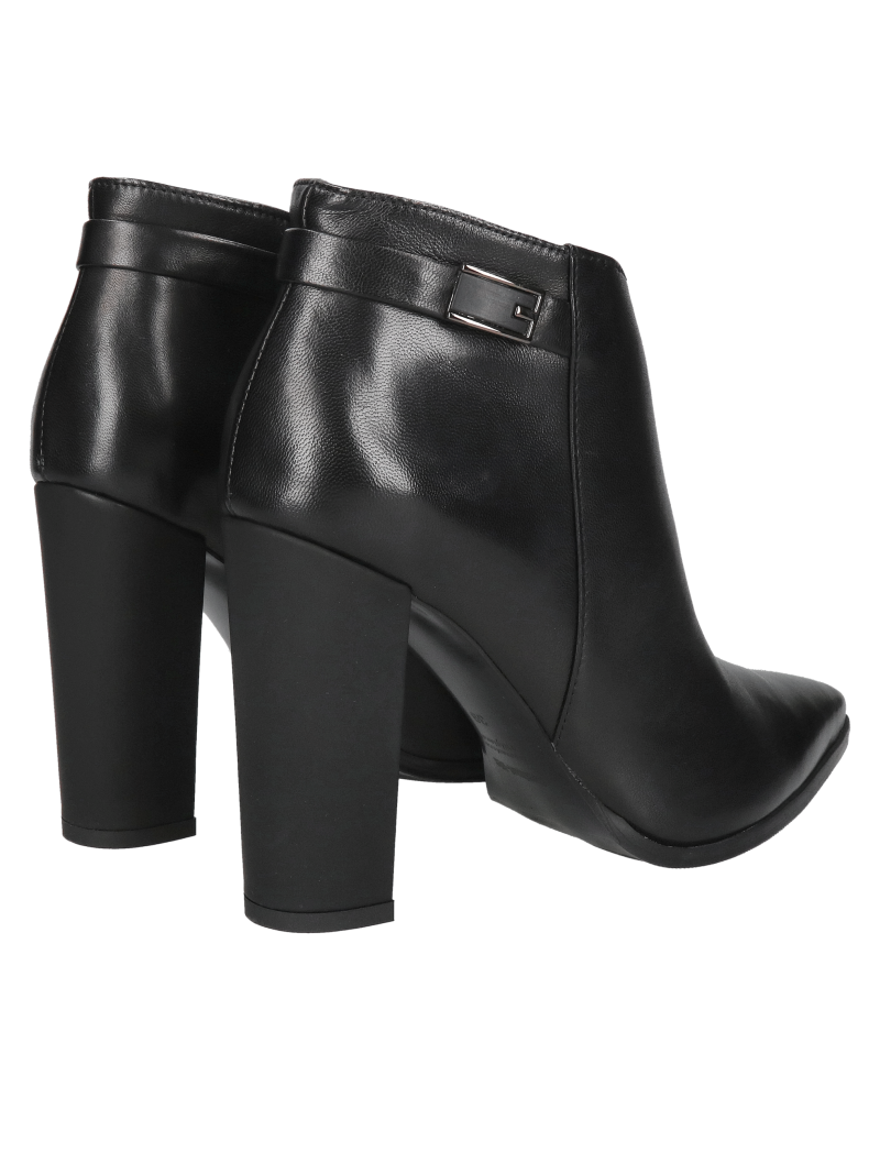Women's high-heeled pointed-toe ankle boots, Polish footwear manufacturer Conhpol