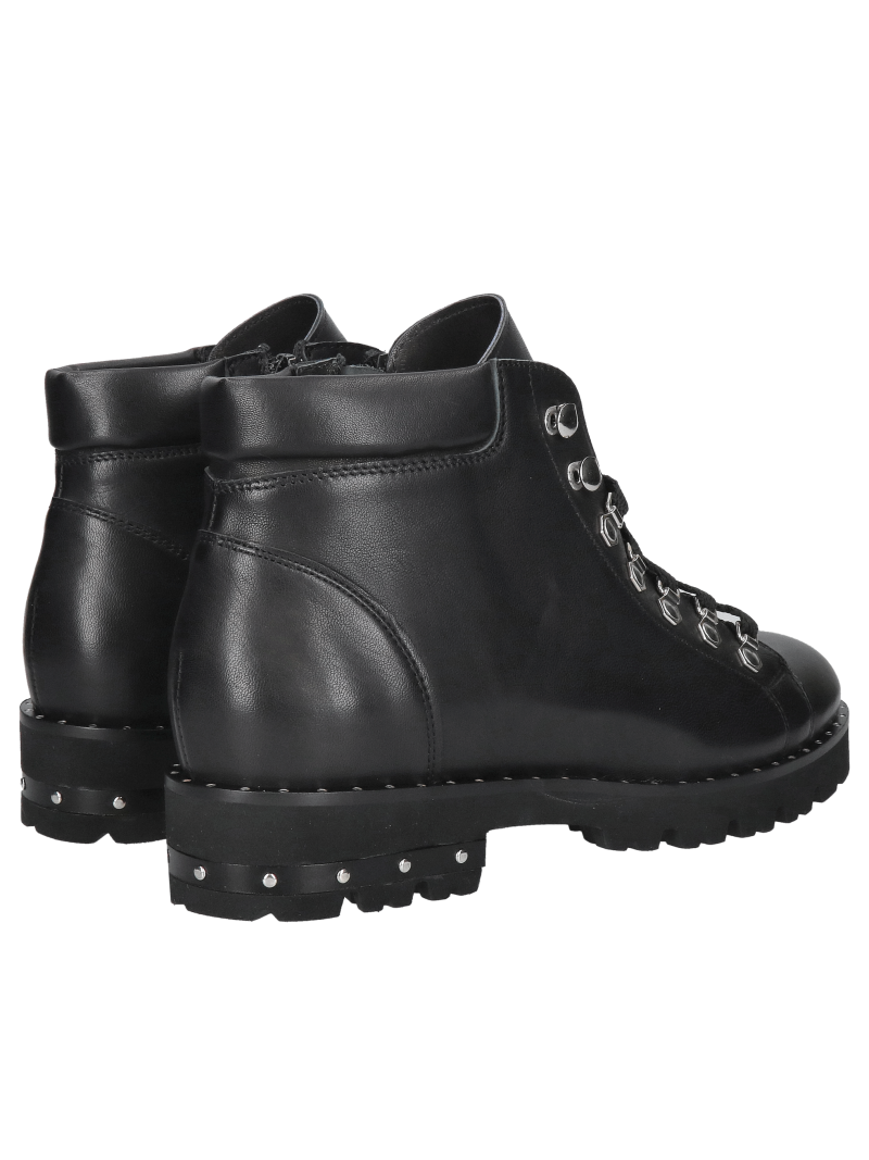 Ankle boots with decorative soles, lightweight and comfortable winter shoes, Polish leather shoes