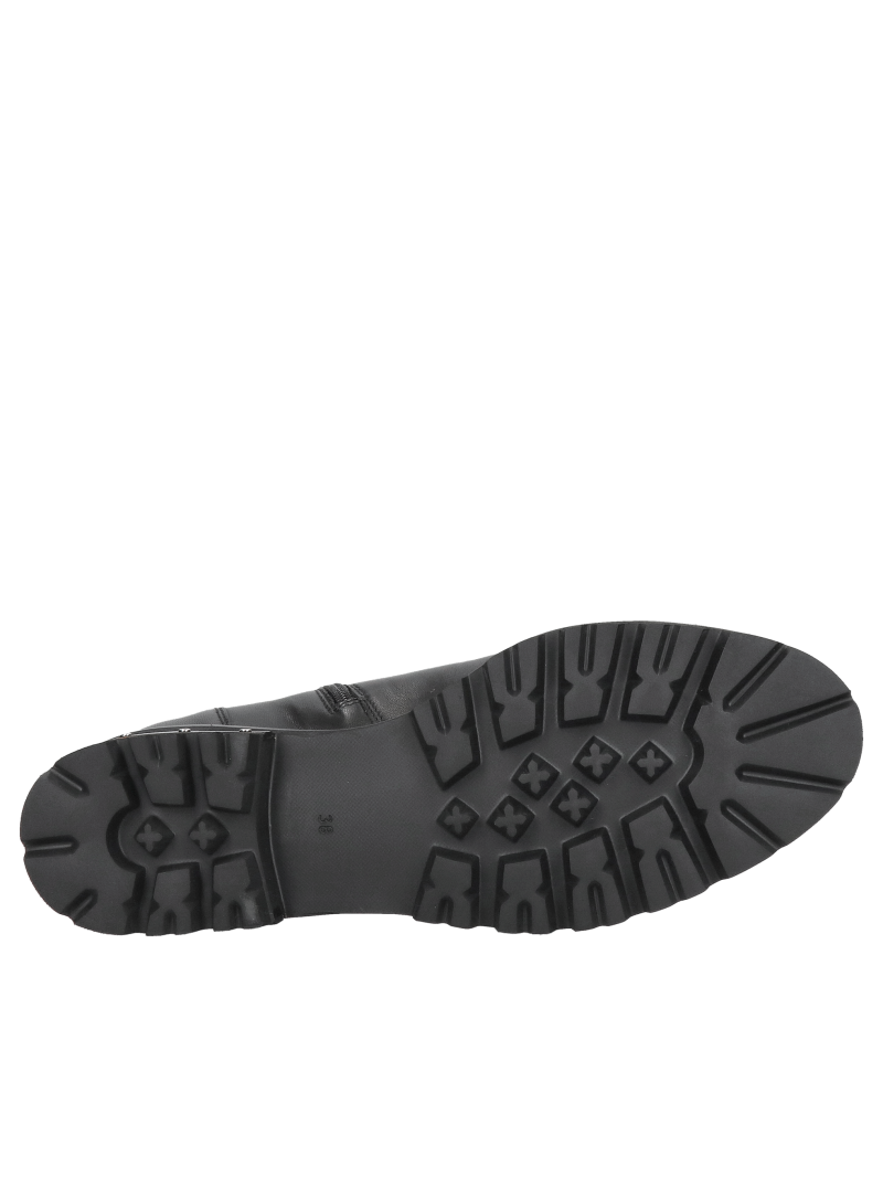 Ankle boots with decorative soles, lightweight and comfortable winter shoes, Polish leather shoes