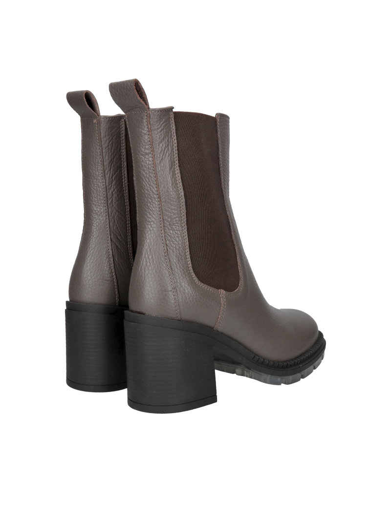 Fashionable women's ankle boots with a sturdy sole, women's jodhpur boots