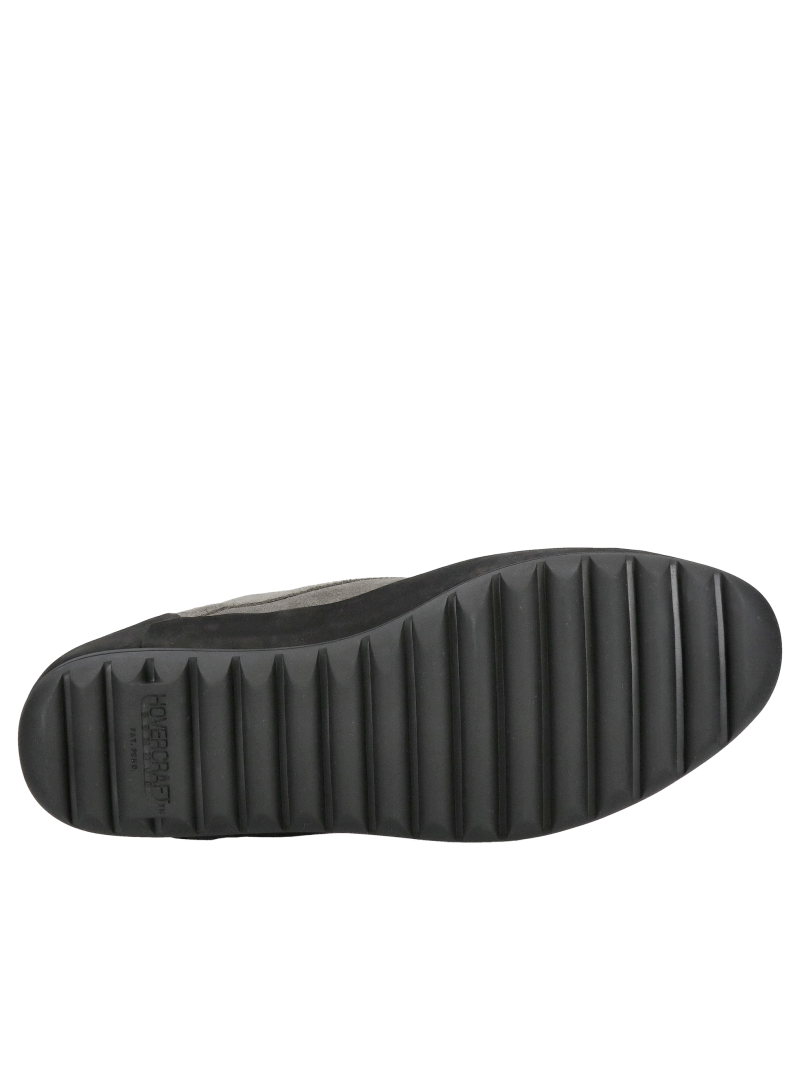 Men's suede ankle boots, Conhpol men's lace-up boots made of natural leather