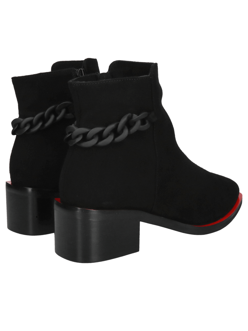 Women's winter boots made of suede leather, elegant style and quality, Konopka shoes