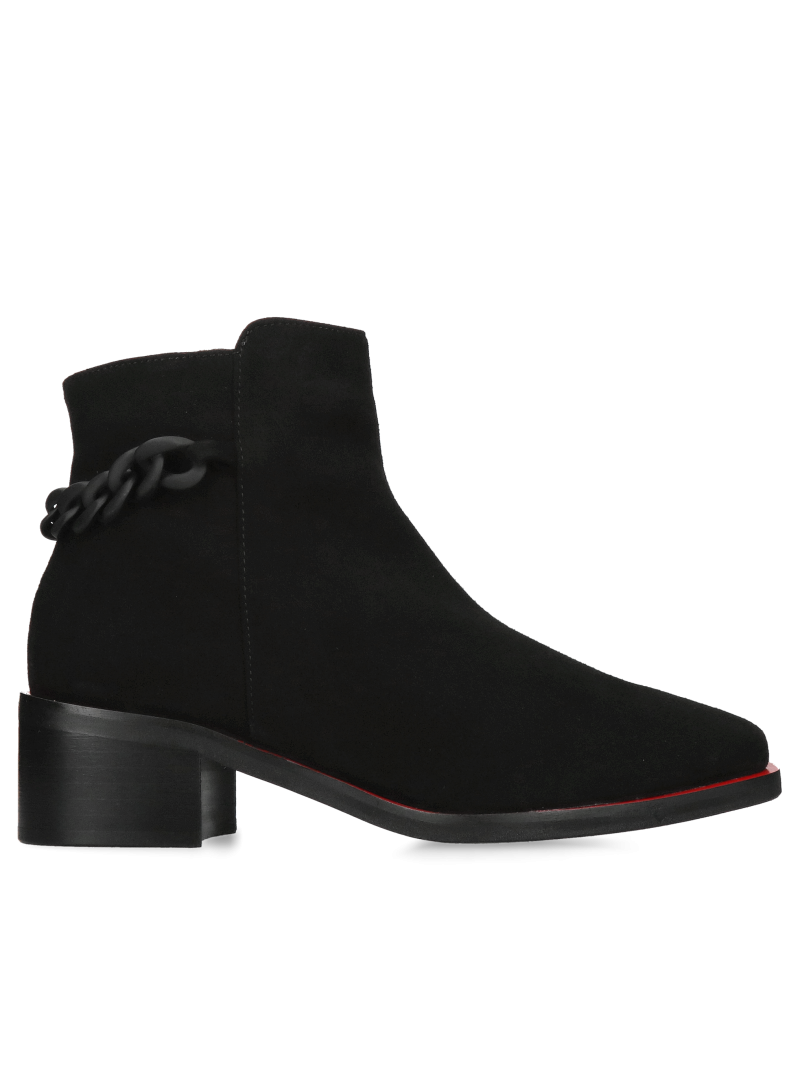 Women's winter boots made of suede leather, elegant style and quality, Konopka shoes